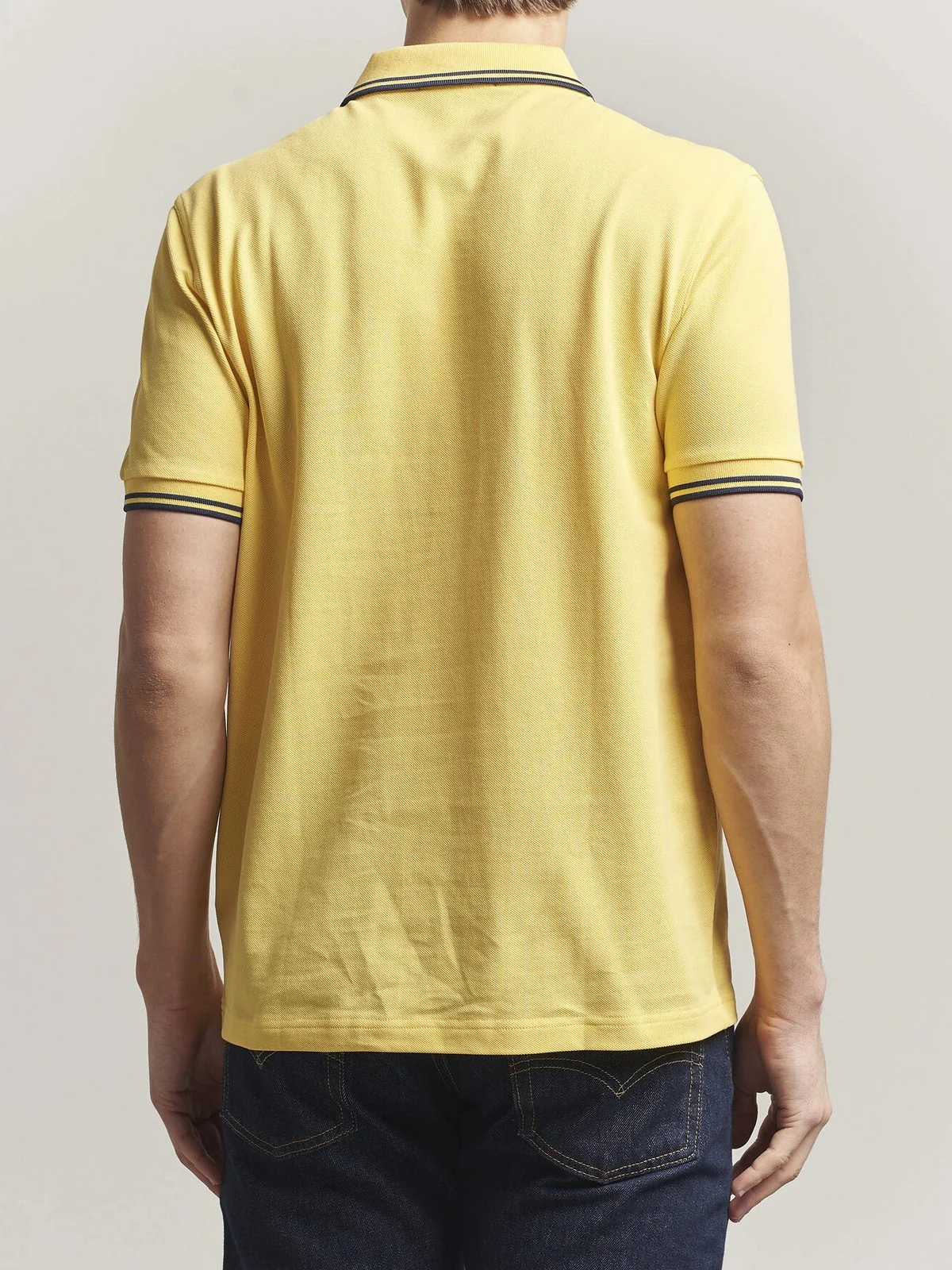FRED PERRY Polo Uomo FP TWIN TIPPED FRED PERRY SHIRT FP-M3600P-57 06B LMNBRLY/TNSBLUE - Image 4