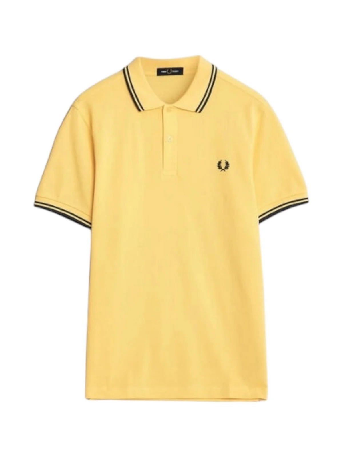 FRED PERRY Polo Uomo FP TWIN TIPPED FRED PERRY SHIRT FP-M3600P-57 06B LMNBRLY/TNSBLUE - Image 5