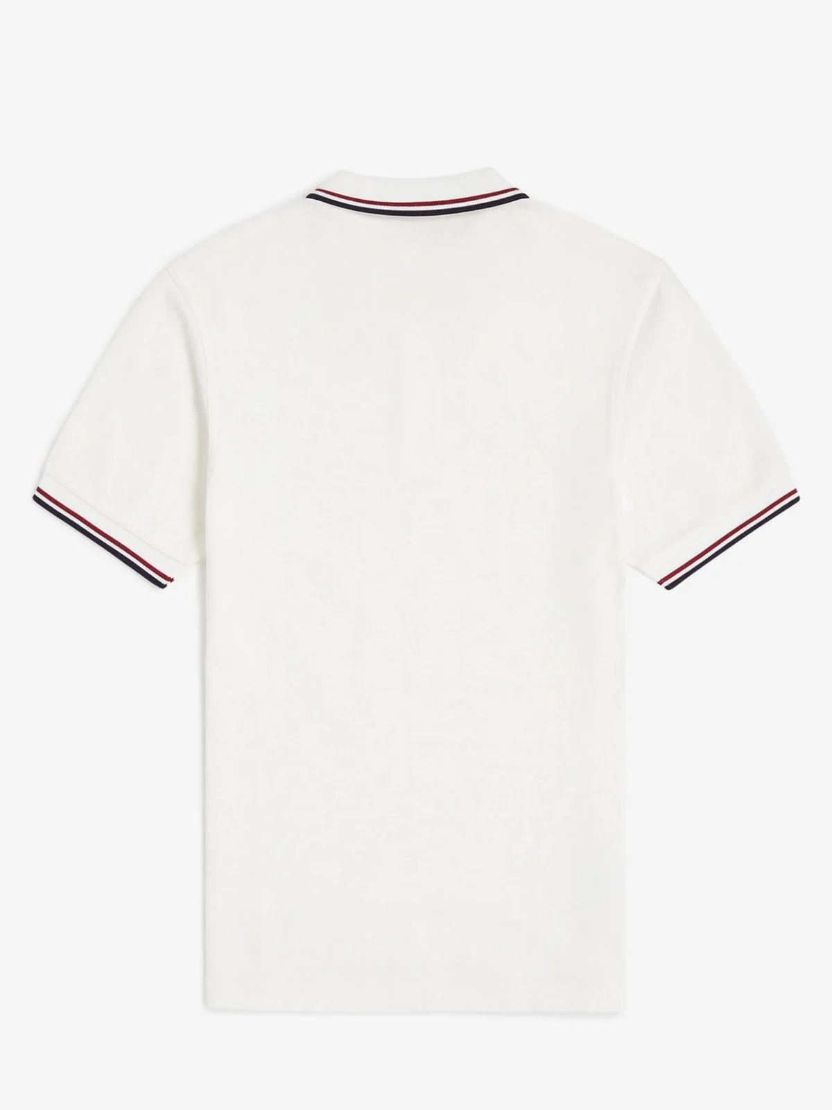 FRED PERRY Polo Uomo FP TWIN TIPPED FRED PERRY SHIRT FP-M3600P-57 T60 SNWHT/BRED/NVY - Image 2