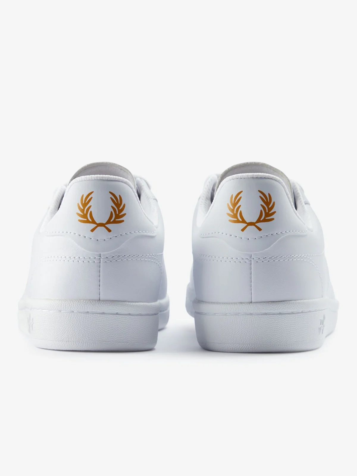 FRED PERRY Sneaker Uomo FP B721 LEATHER FP-B6312-57 T31 WHITE/M GOLD - Image 3