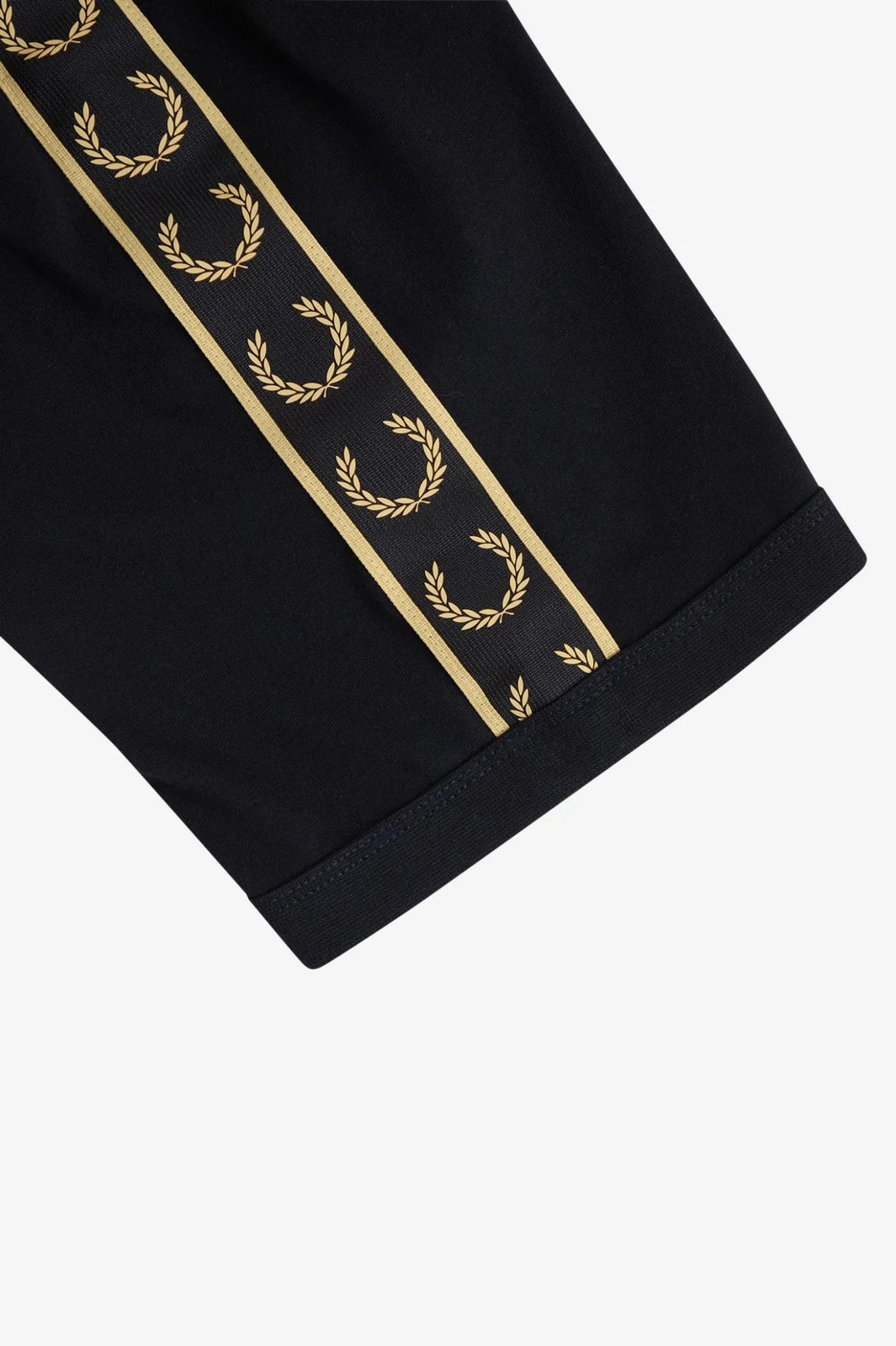 FRED PERRY T-shirt Uomo FP CONTRAST TAPE RINGER T-SHIRT FP-M4613-57 90A BLACK/CHAMPAGNE - Image 2