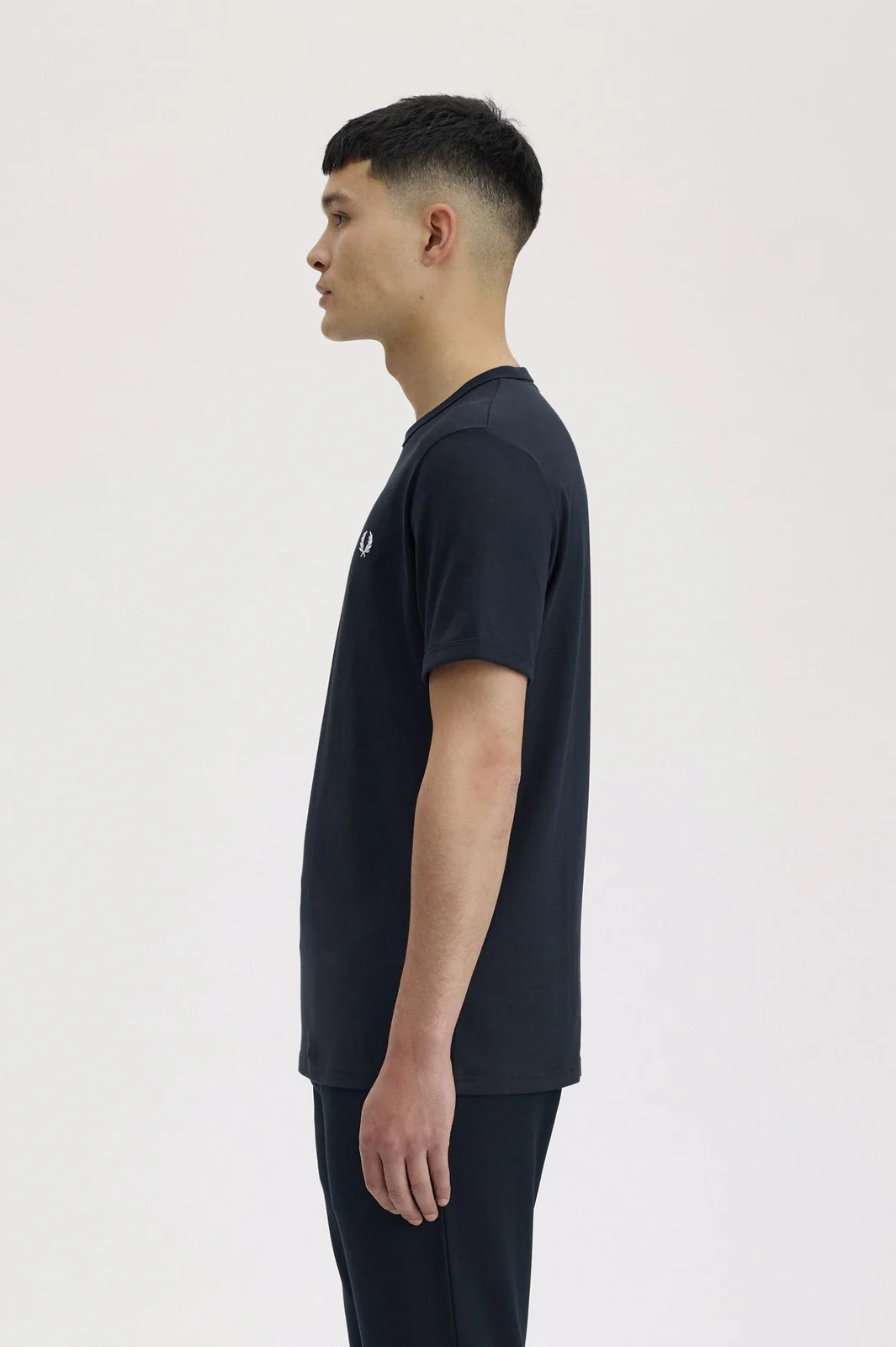 FRED PERRY T-shirt Uomo FP RINGER T-SHIRT FP-M3519-57 608 NAVY - Image 4