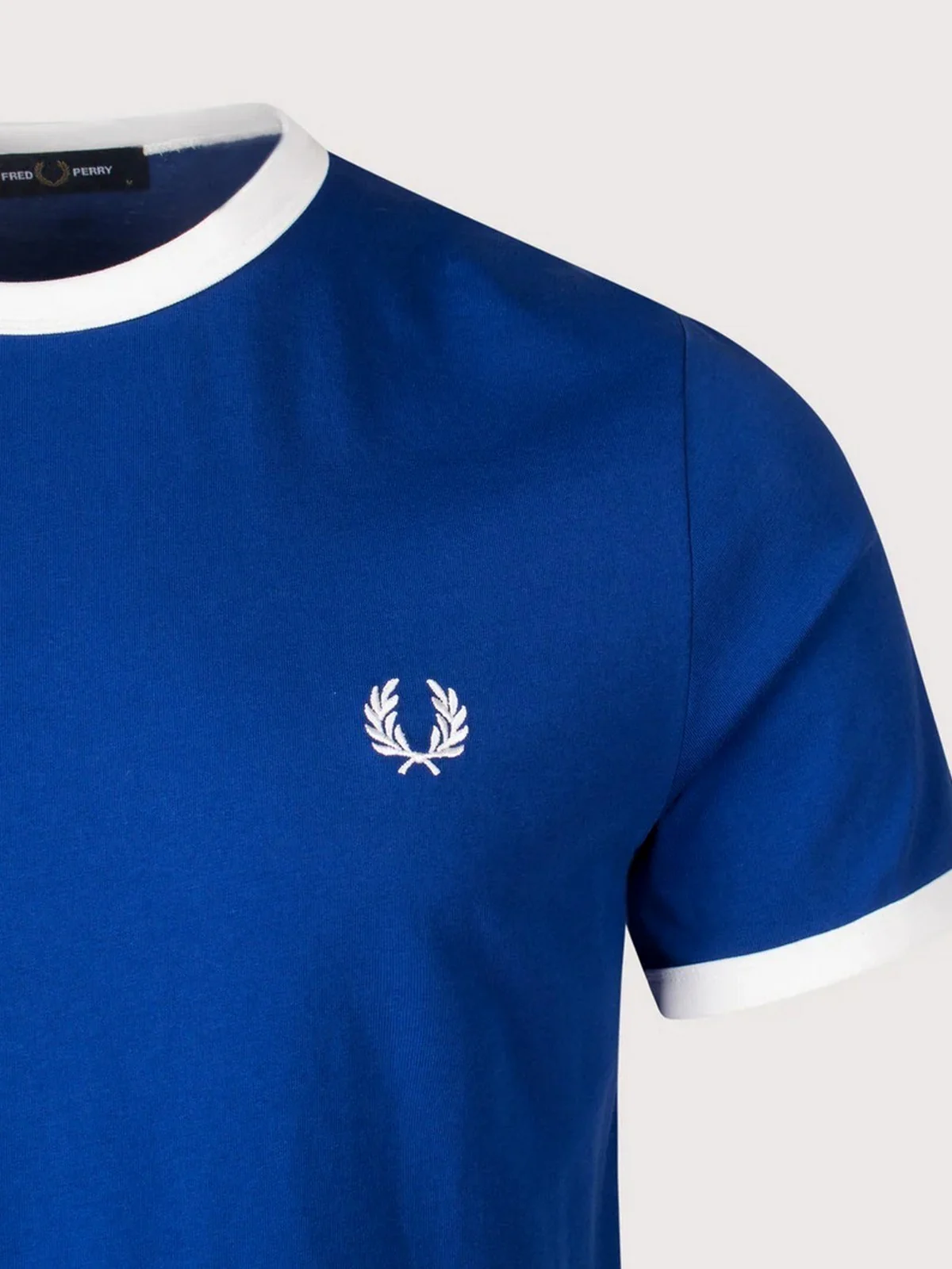 FRED PERRY T-shirt Uomo FP RINGER T-SHIRT FP-M3519-57 99A SOHOE/SNWHT - Image 2