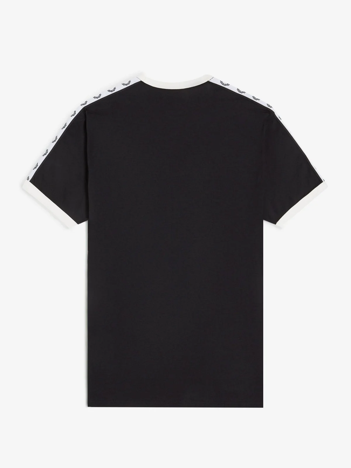 FRED PERRY T-shirt Uomo FP TAPED RINGER T-SHIRT FP-M4620-57 102 BLACK - Image 2
