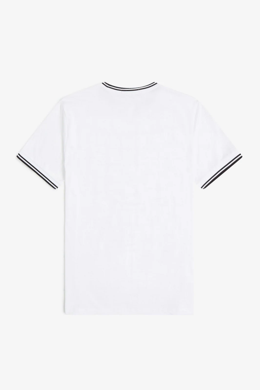 FRED PERRY T-shirt Uomo FP TWIN TIPPED T-SHIRT FP-M1588V-57 100 WHITE - Image 2