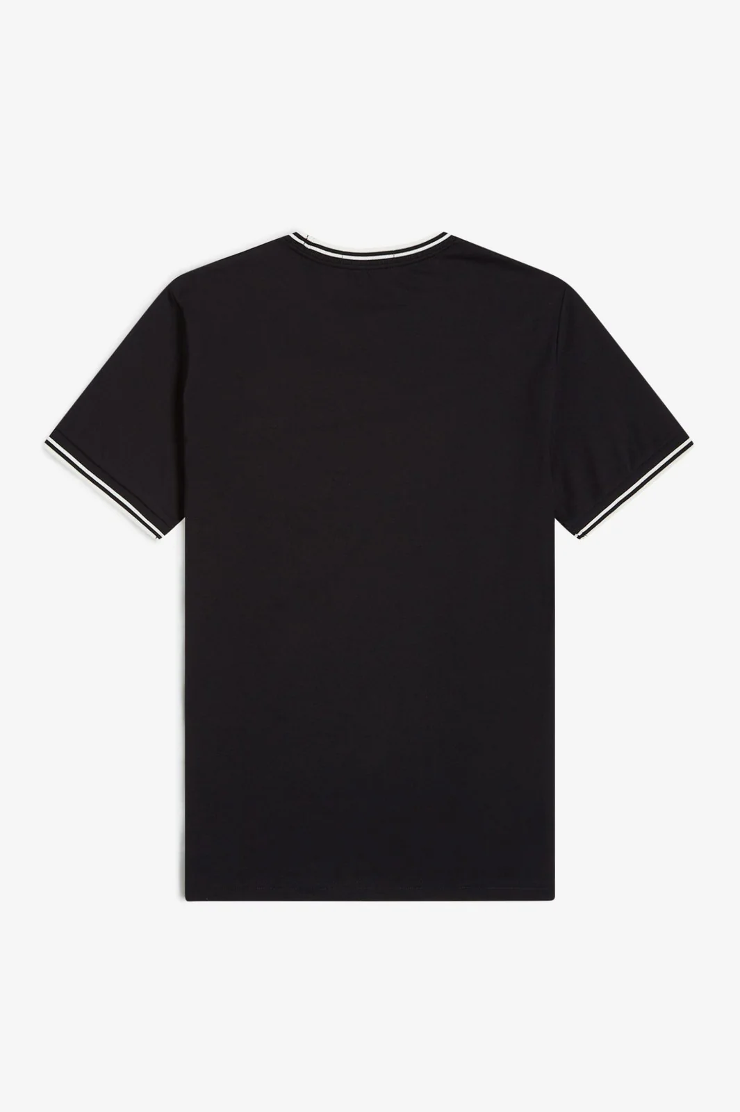 FRED PERRY T-shirt Uomo FP TWIN TIPPED T-SHIRT FP-M1588V-57 102 BLACK - Image 2