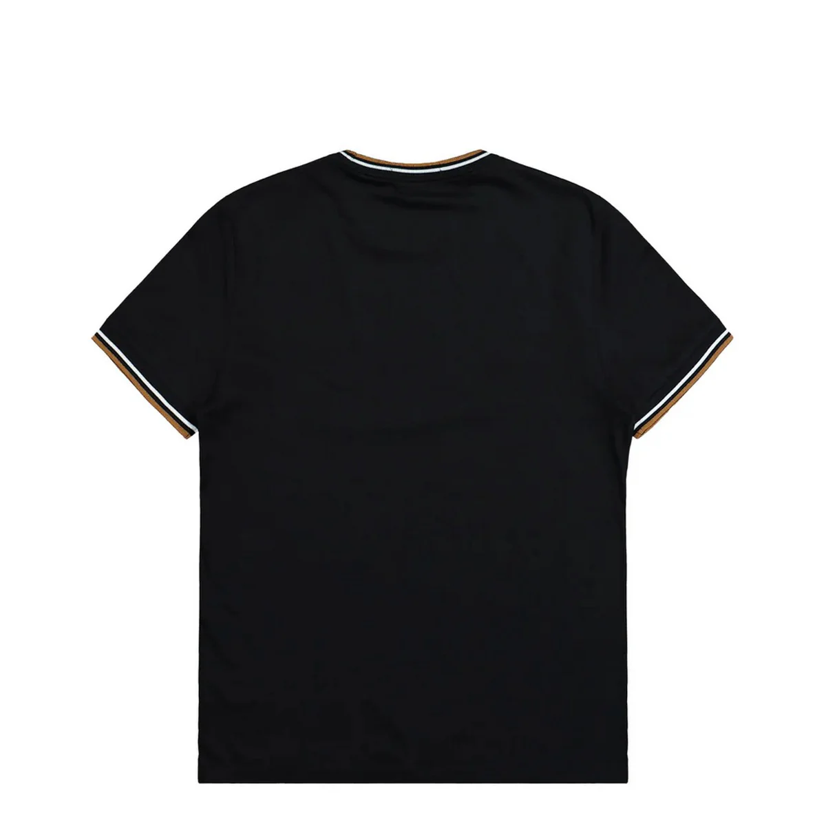 FRED PERRY T-shirt Uomo FP TWIN TIPPED T-SHIRT FP-M1588V-57 P69 BLACK - Image 2
