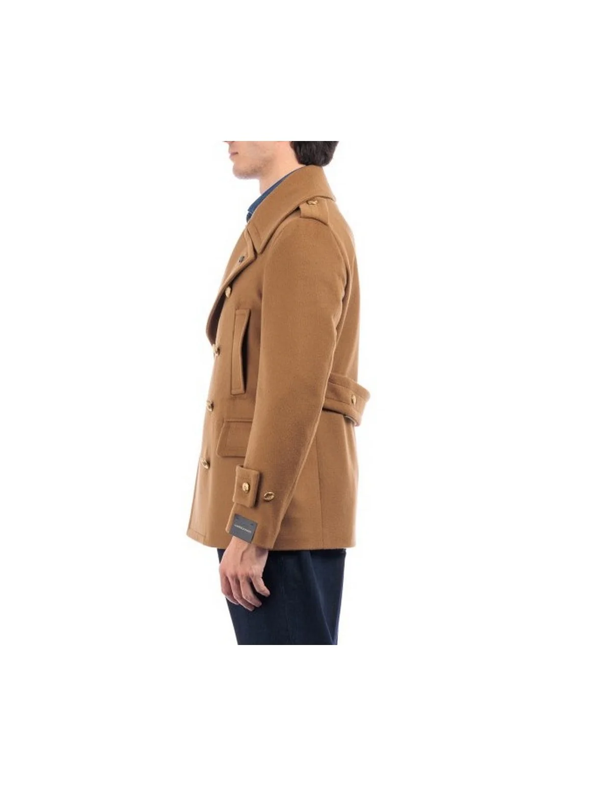 GABRIELE PASINI Cappotto Uomo  37532/1  9049 Marrone - Image 7