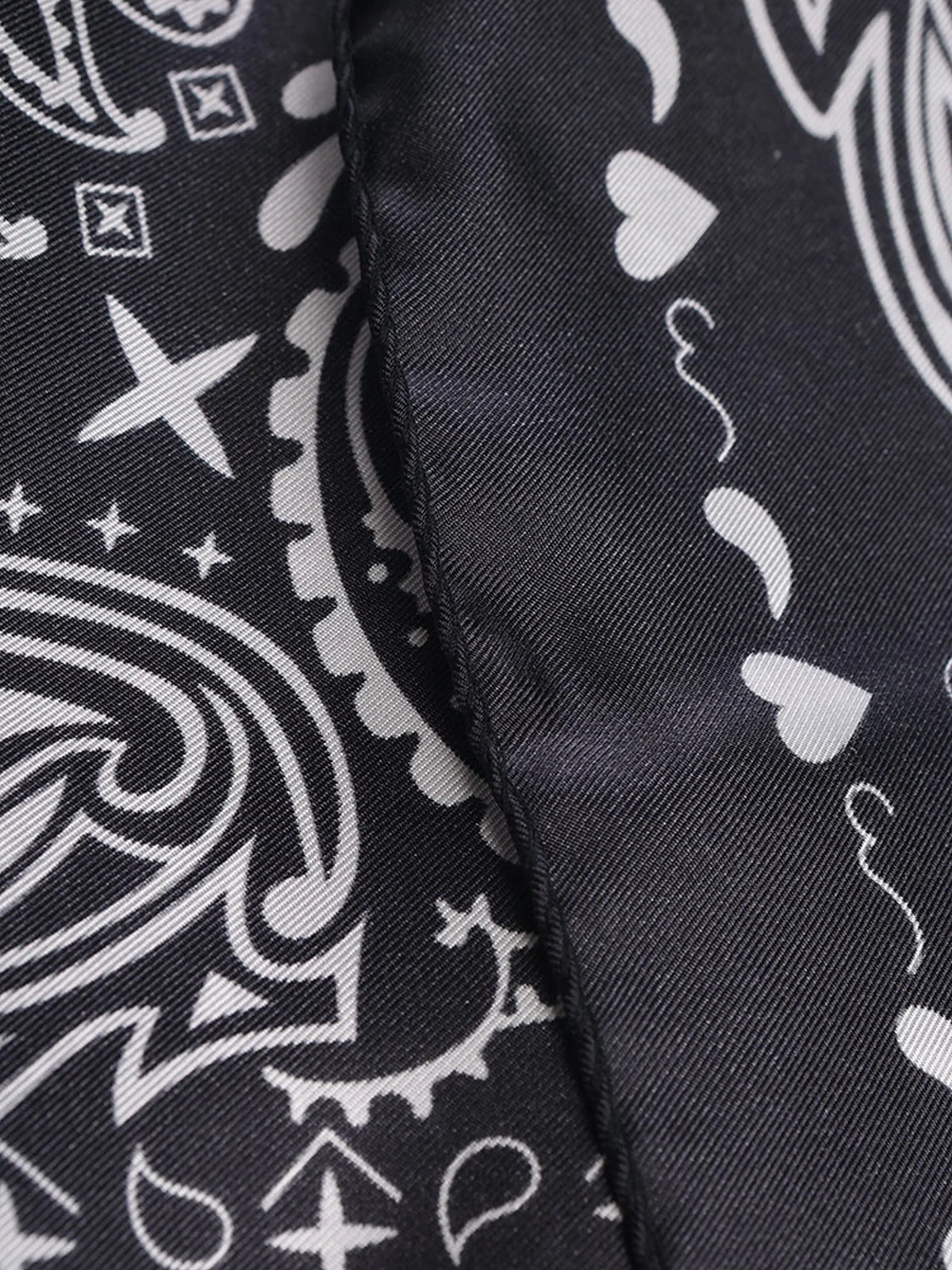 GABRIELE PASINI Foulard Uomo  59008/3  6110 Nero - Image 2