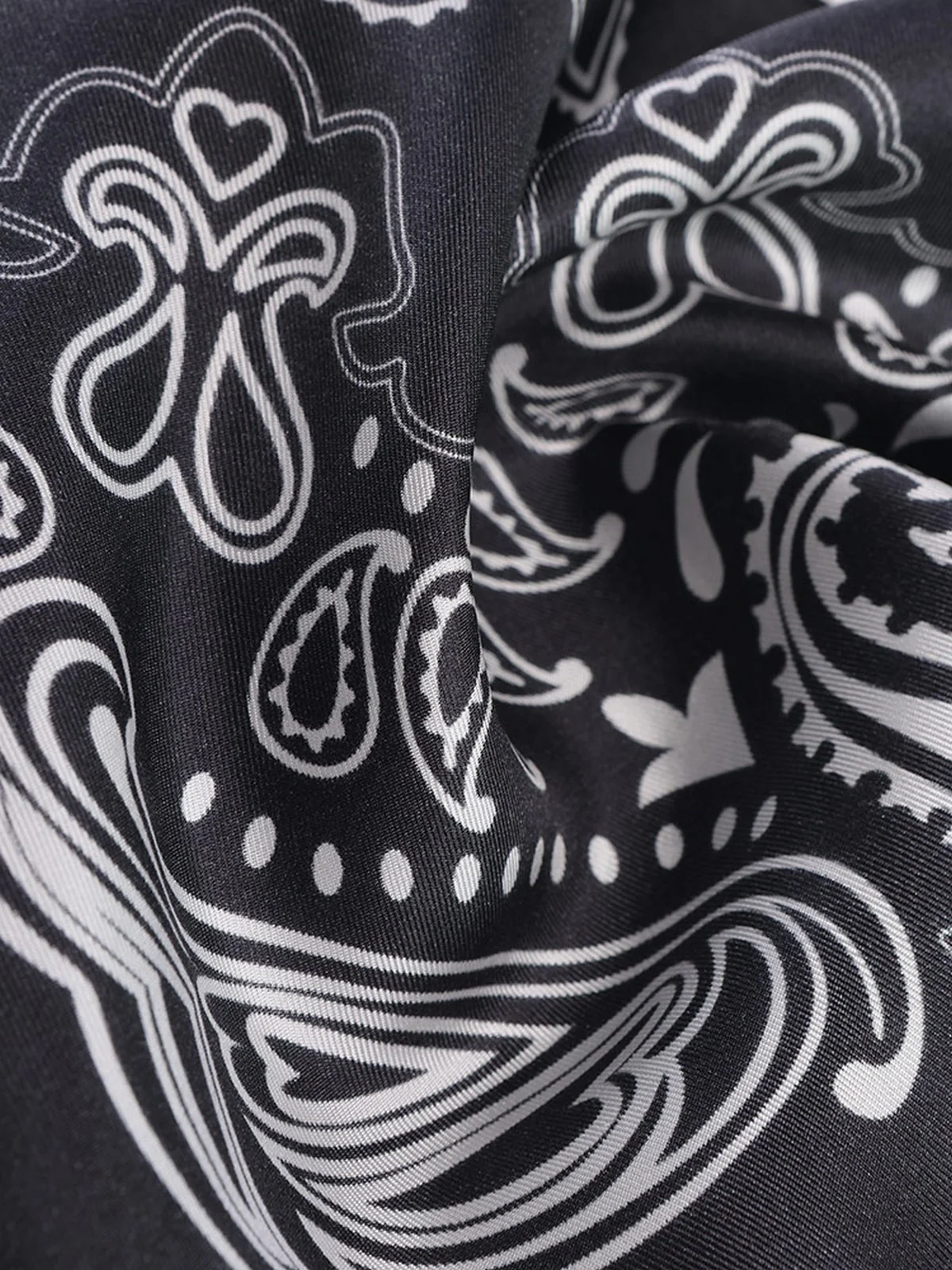 GABRIELE PASINI Foulard Uomo  59008/3  6110 Nero - Image 3