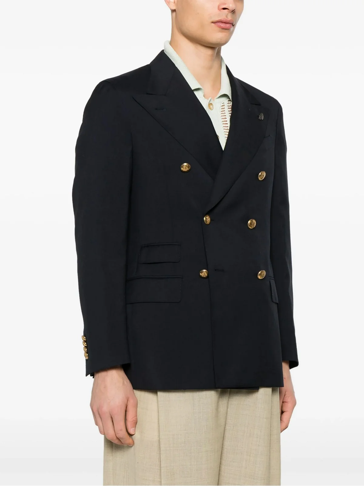 GABRIELE PASINI Giacca Uomo  52022/2  2740 Blu - Image 5