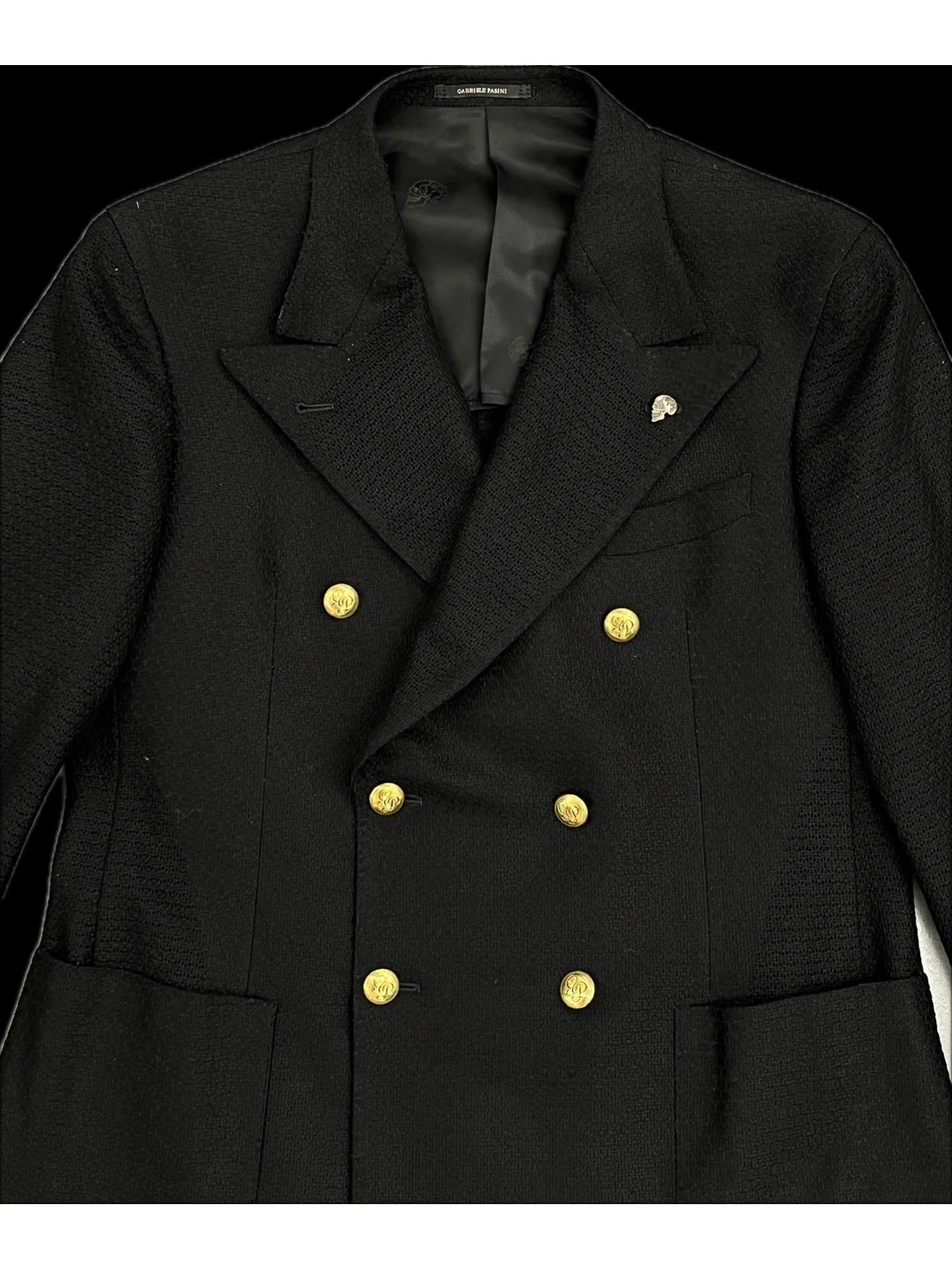 GABRIELE PASINI Giacca Uomo  52093/1 2731 Nero - Image 3