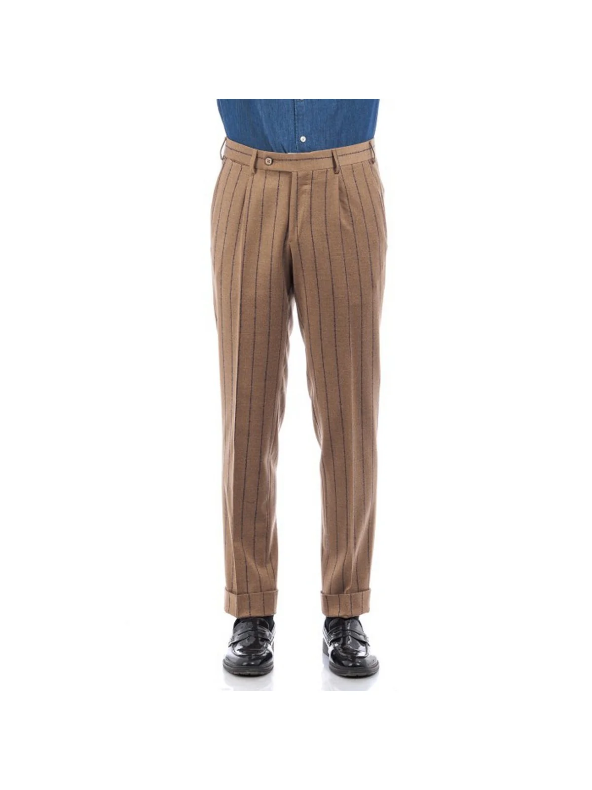 GABRIELE PASINI Pantalone Uomo  43556/2  8010 Marrone - Image 3