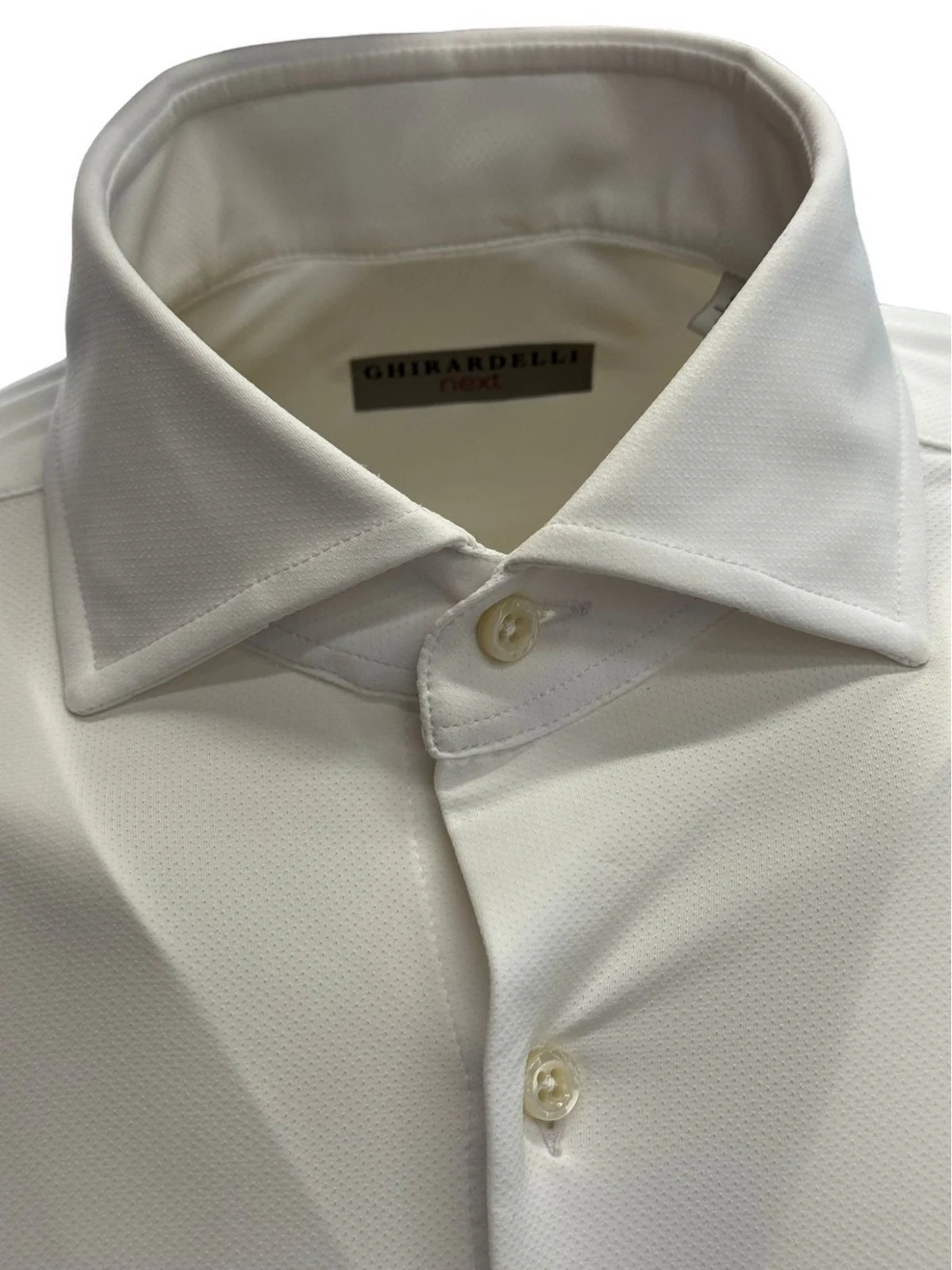 GHIRARDELLI Camicia Uomo  NEXTB878 FR001 01 Bianco - Image 3