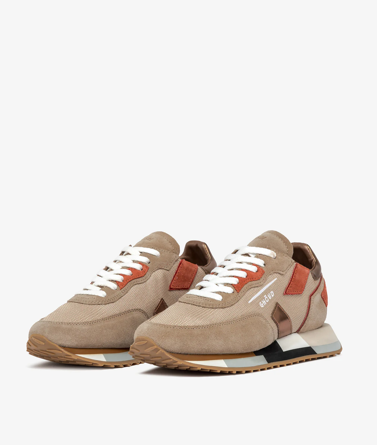 GHOUD Sneaker Donna RMLW MU12 Marrone - Image 4