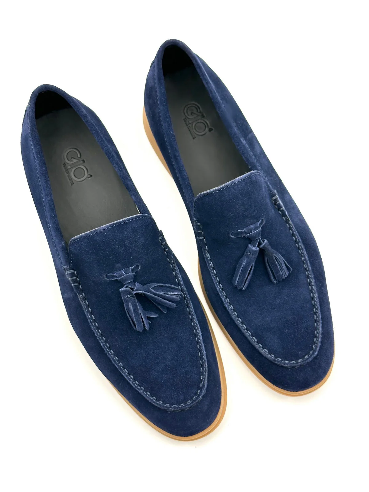 GIO' your identity Mocassino Uomo  U853-8972-105 104 Blu - Image 3