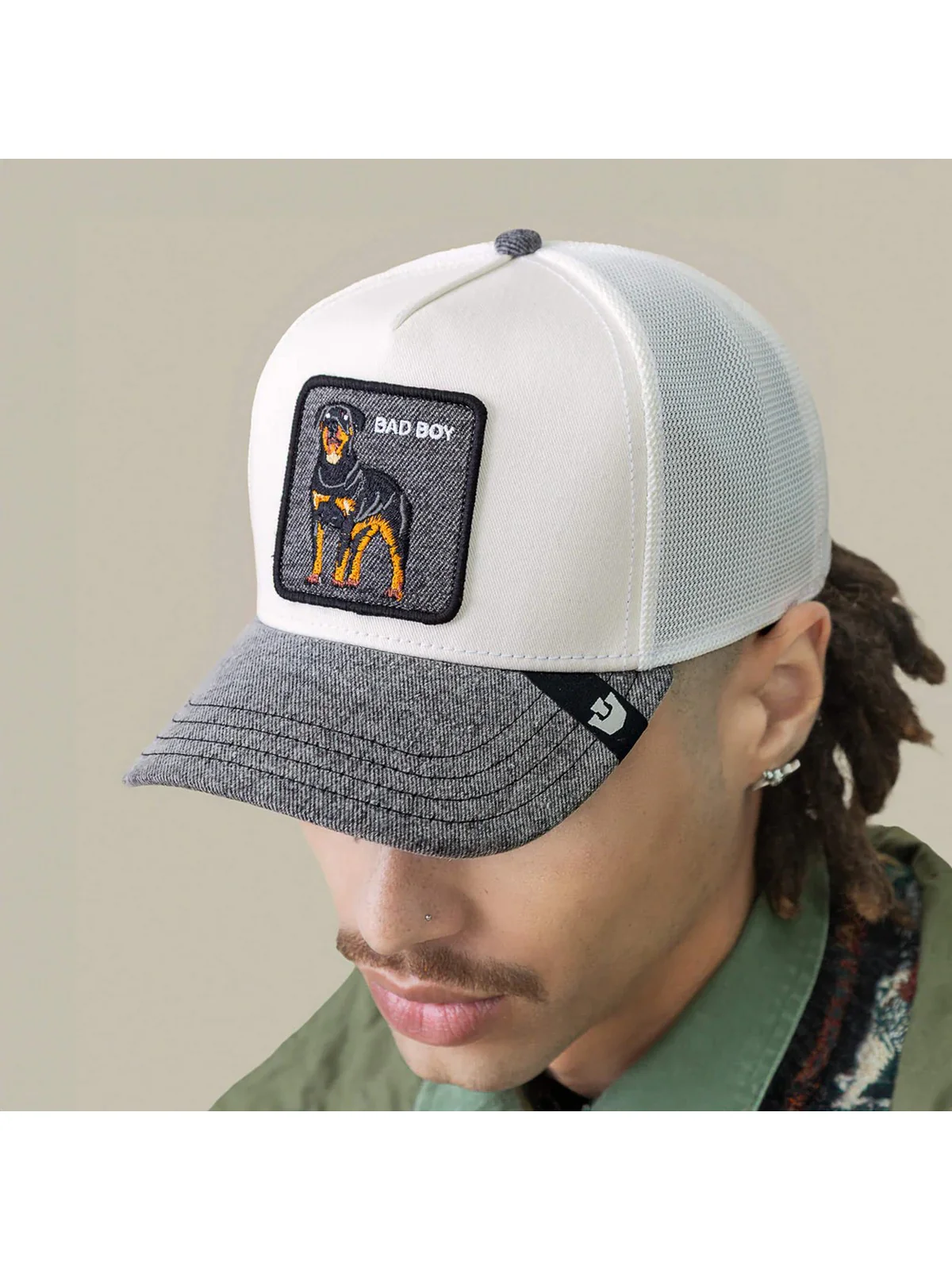 GOORIN BROS Cappello Uomo DENIM BAD BOY 101-2582 DEN GRAY DENIM - Image 8