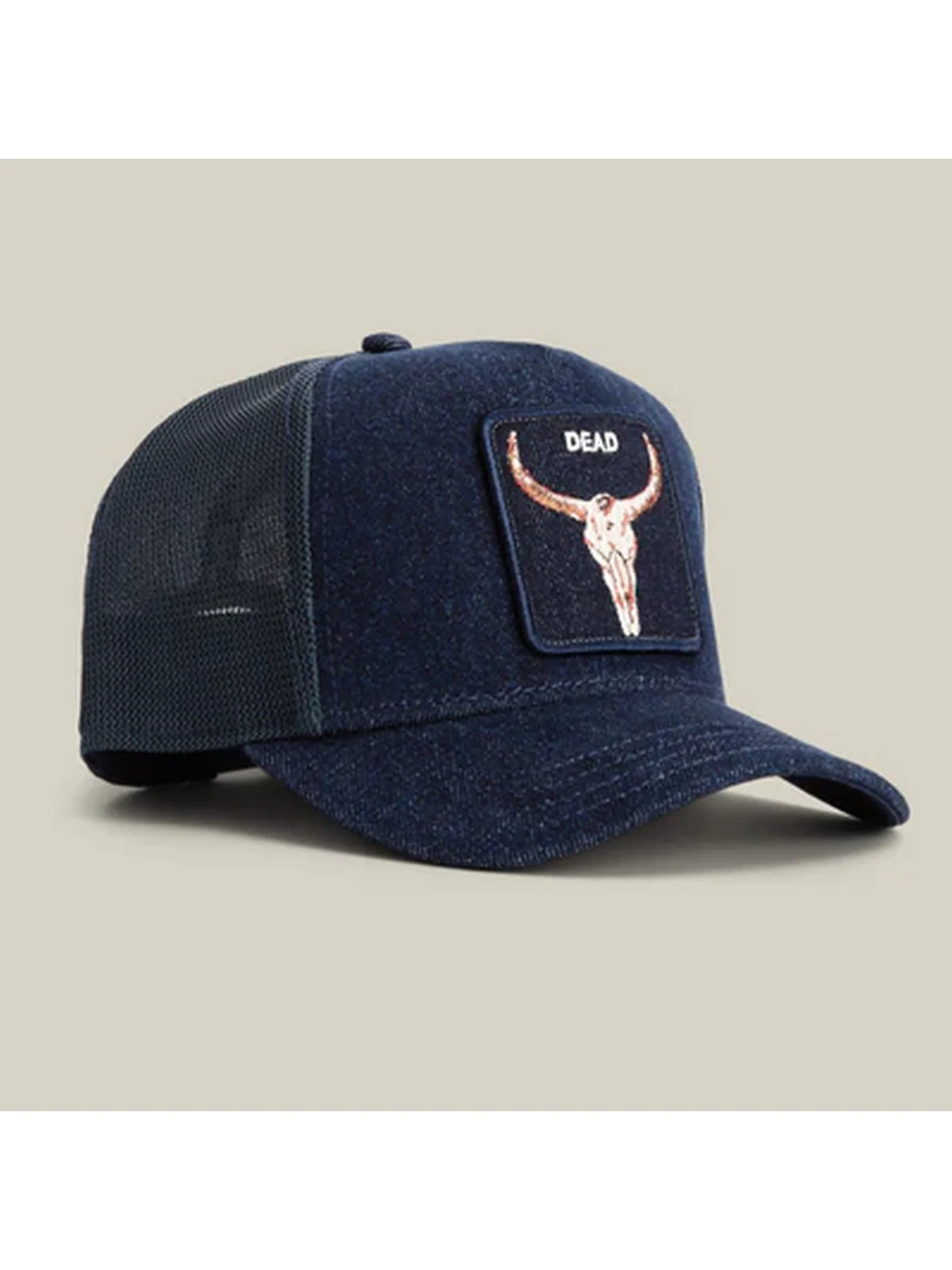 GOORIN BROS Cappello Uomo DENIM DEAD 101-2589 DAR DARK DENIM - Image 4