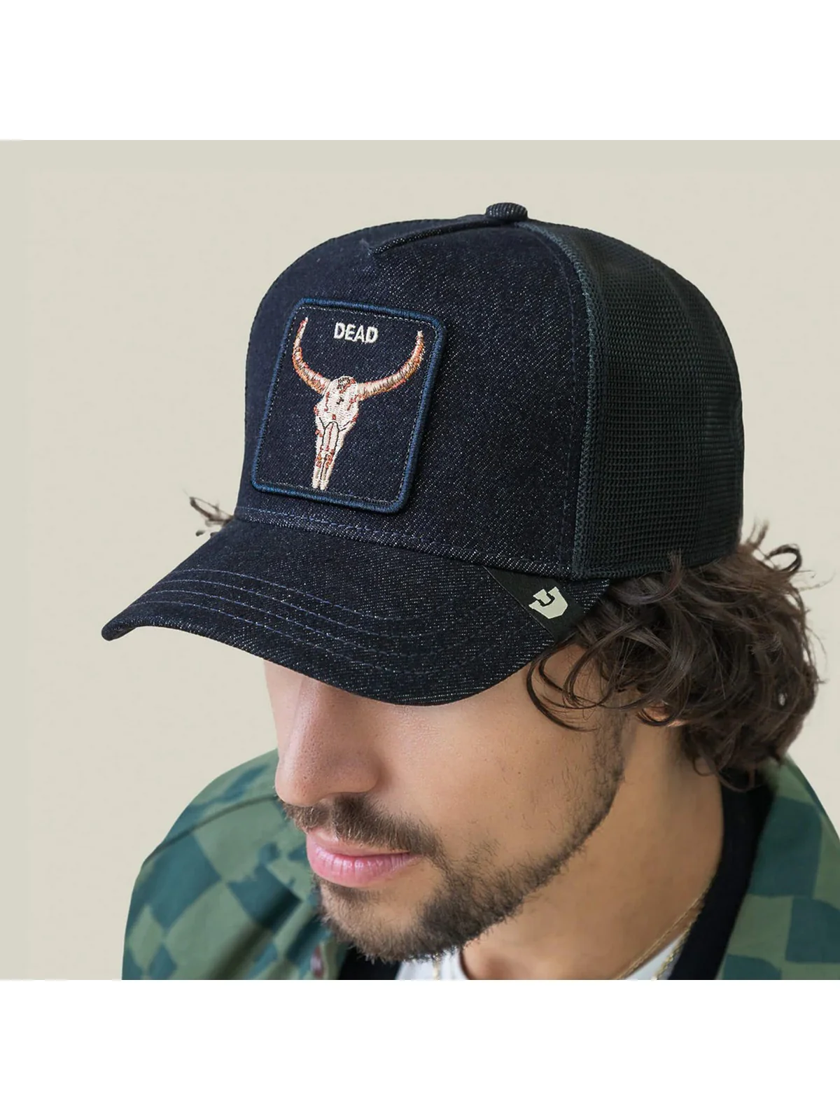 GOORIN BROS Cappello Uomo DENIM DEAD 101-2589 DAR DARK DENIM - Image 8