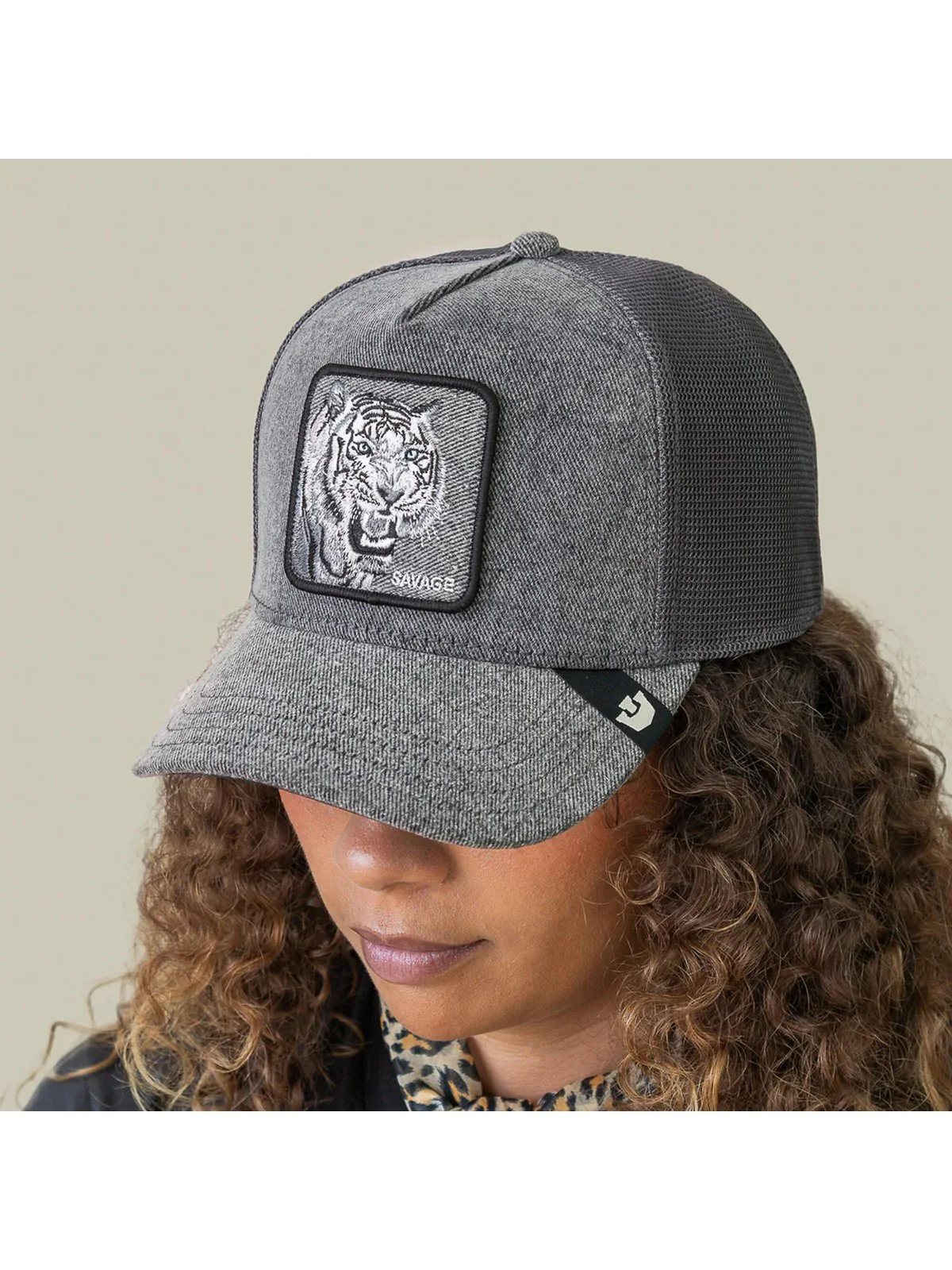 GOORIN BROS Cappello Uomo DENIM SAVAGE 101-2591 DEN GRAY DENIM - Image 5