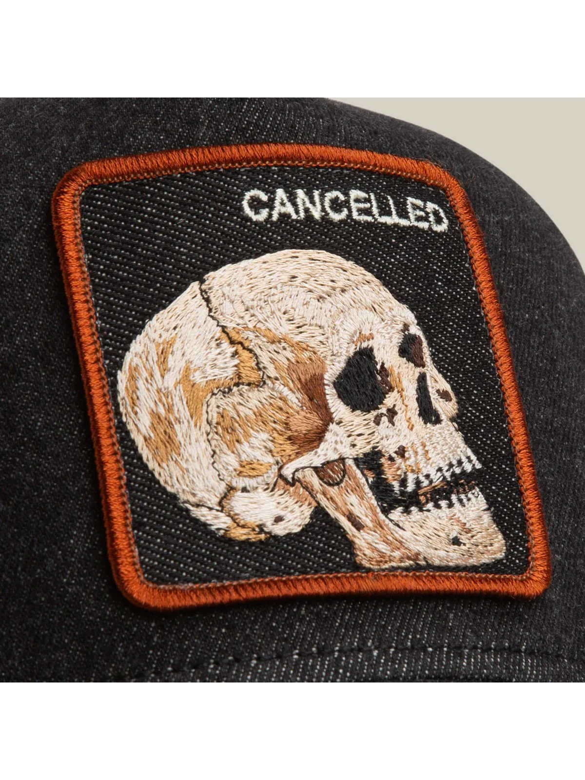 GOORIN BROS Cappello Uomo DENIM SKULL 101-2959 DEN DARK DENIM - Image 6