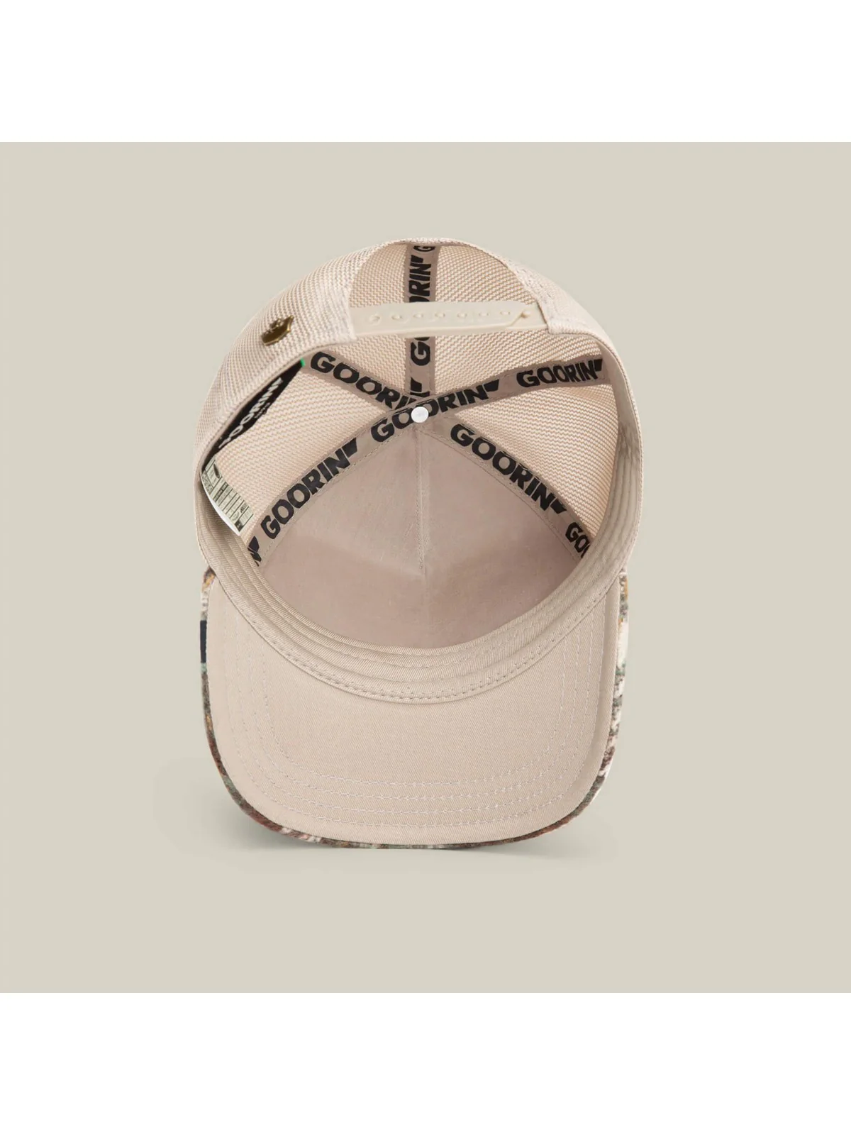 GOORIN BROS Cappello Uomo DON'T POKE THE BEAR 101-2313 PLAID PLAID - Image 3