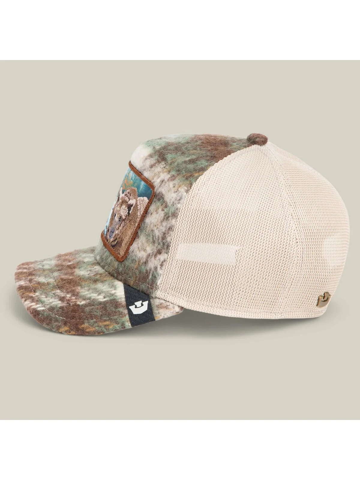 GOORIN BROS Cappello Uomo DON'T POKE THE BEAR 101-2313 PLAID PLAID - Image 5