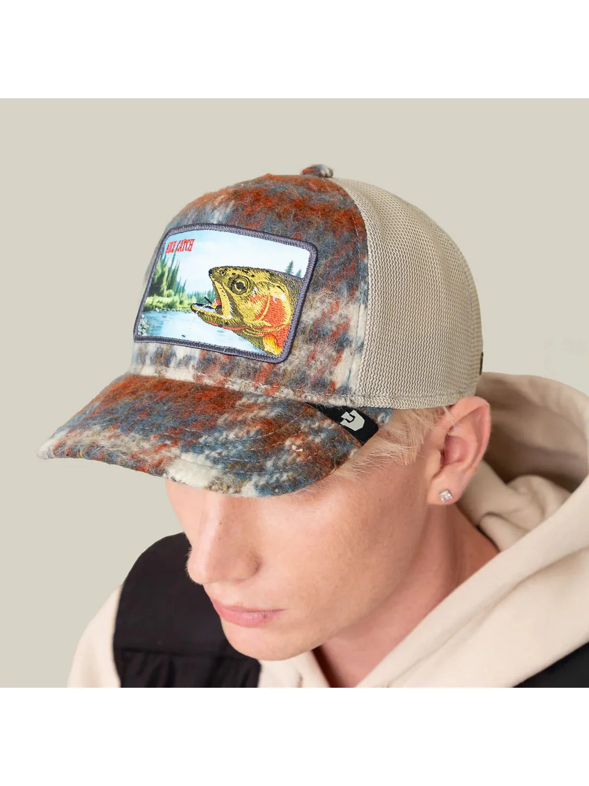 GOORIN BROS Cappello Uomo DOWN THE RIVER 101-2312 PLAID PLAID - Image 4