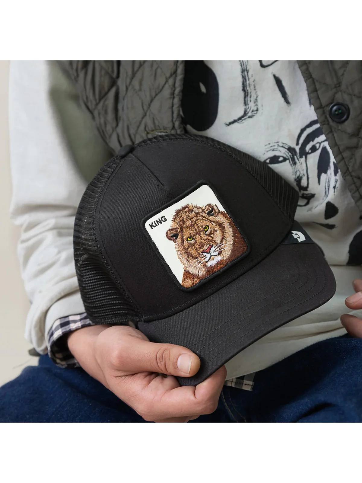 GOORIN BROS Cappello Uomo KING TRUCKER 101-2459 VOI VOID - Image 7