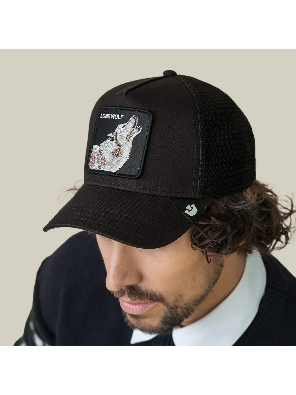 GOORIN BROS Cappello Uomo LONE WOLF TRUCKER 101-2449 VOI VOID - Image 8