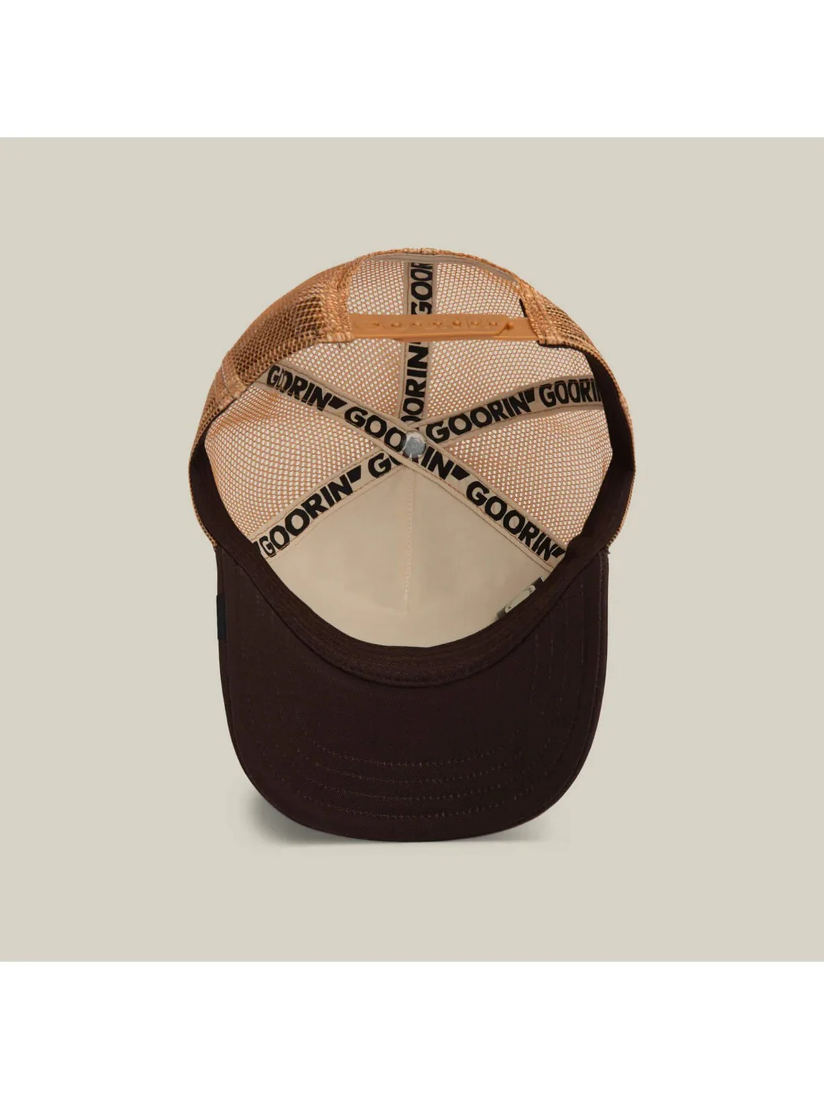 GOORIN BROS Cappello Uomo NUTS TRUCKER 101-2546 HEA HEAT / GROUND - Image 3