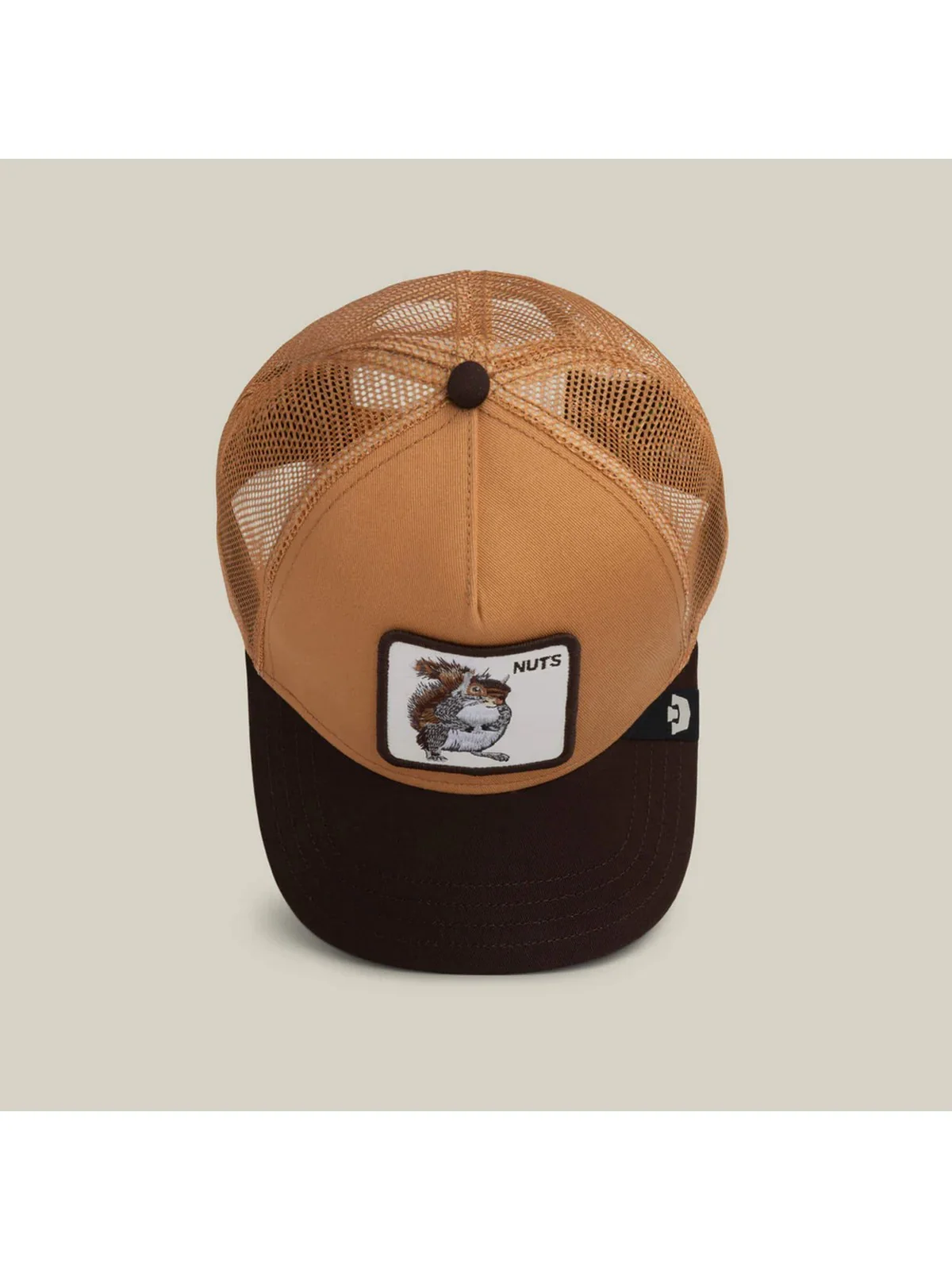 GOORIN BROS Cappello Uomo NUTS TRUCKER 101-2546 HEA HEAT / GROUND - Image 4