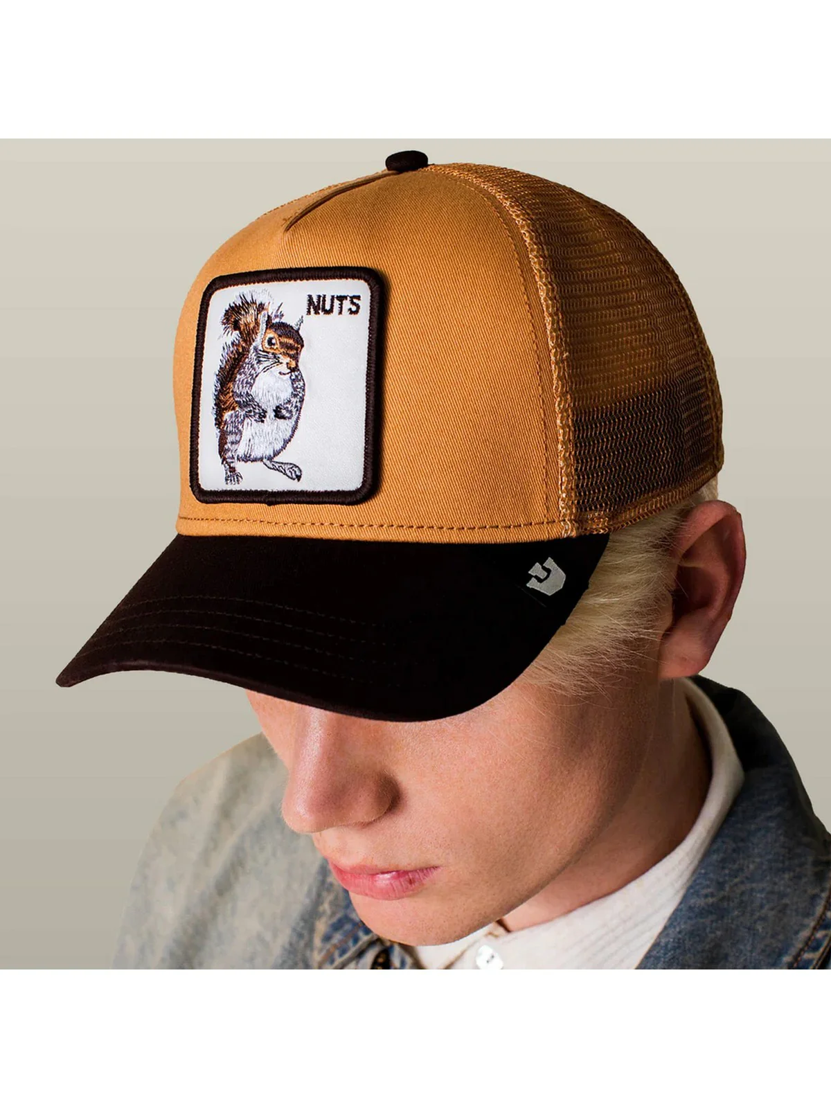 GOORIN BROS Cappello Uomo NUTS TRUCKER 101-2546 HEA HEAT / GROUND - Image 8