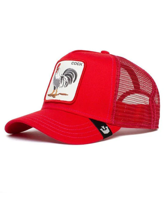 GOORIN BROS Cappello Uomo Rooster truckin 101-0996 RED Rosso - Image 4