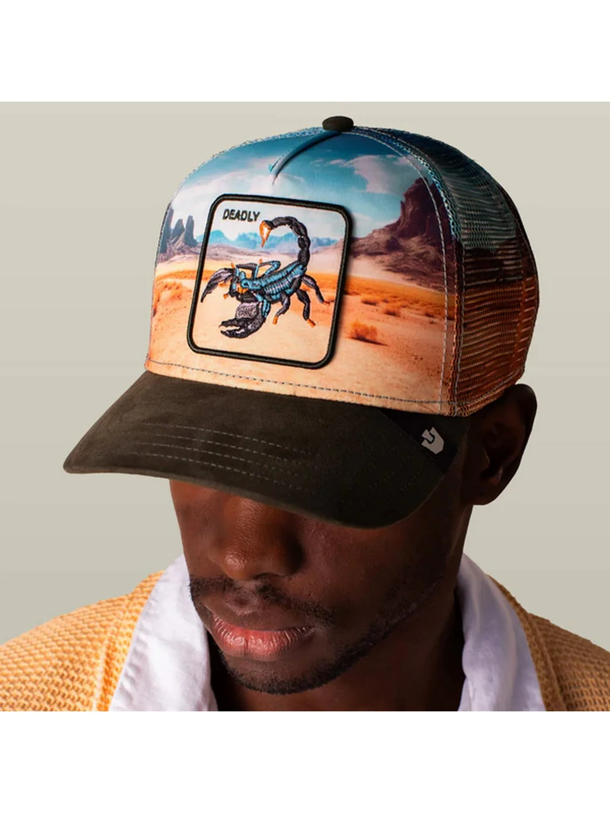 GOORIN BROS Cappello Uomo SCORPION IN THE ELEMENT 101-2695 PAL PALM - Image 7