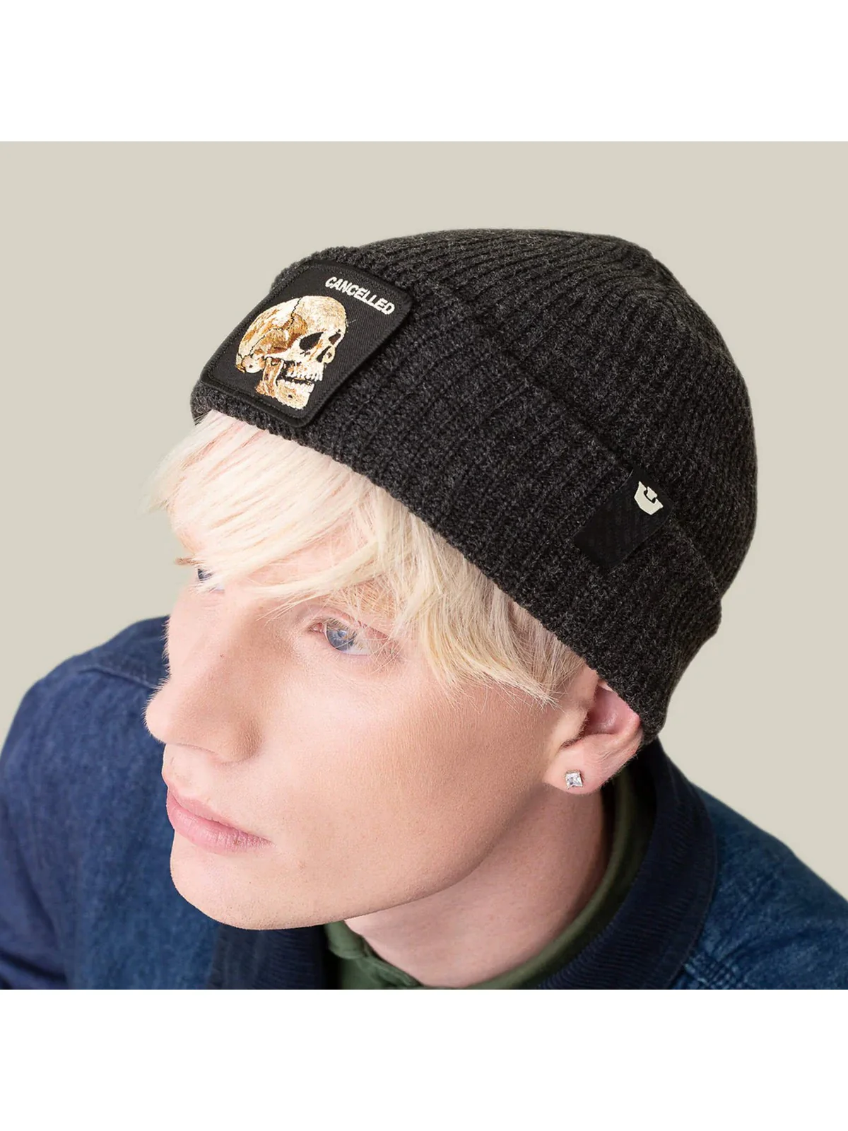 GOORIN BROS Cappello Uomo THE CANCELLED BEANIE 107-2491 VOI VOID - Image 3