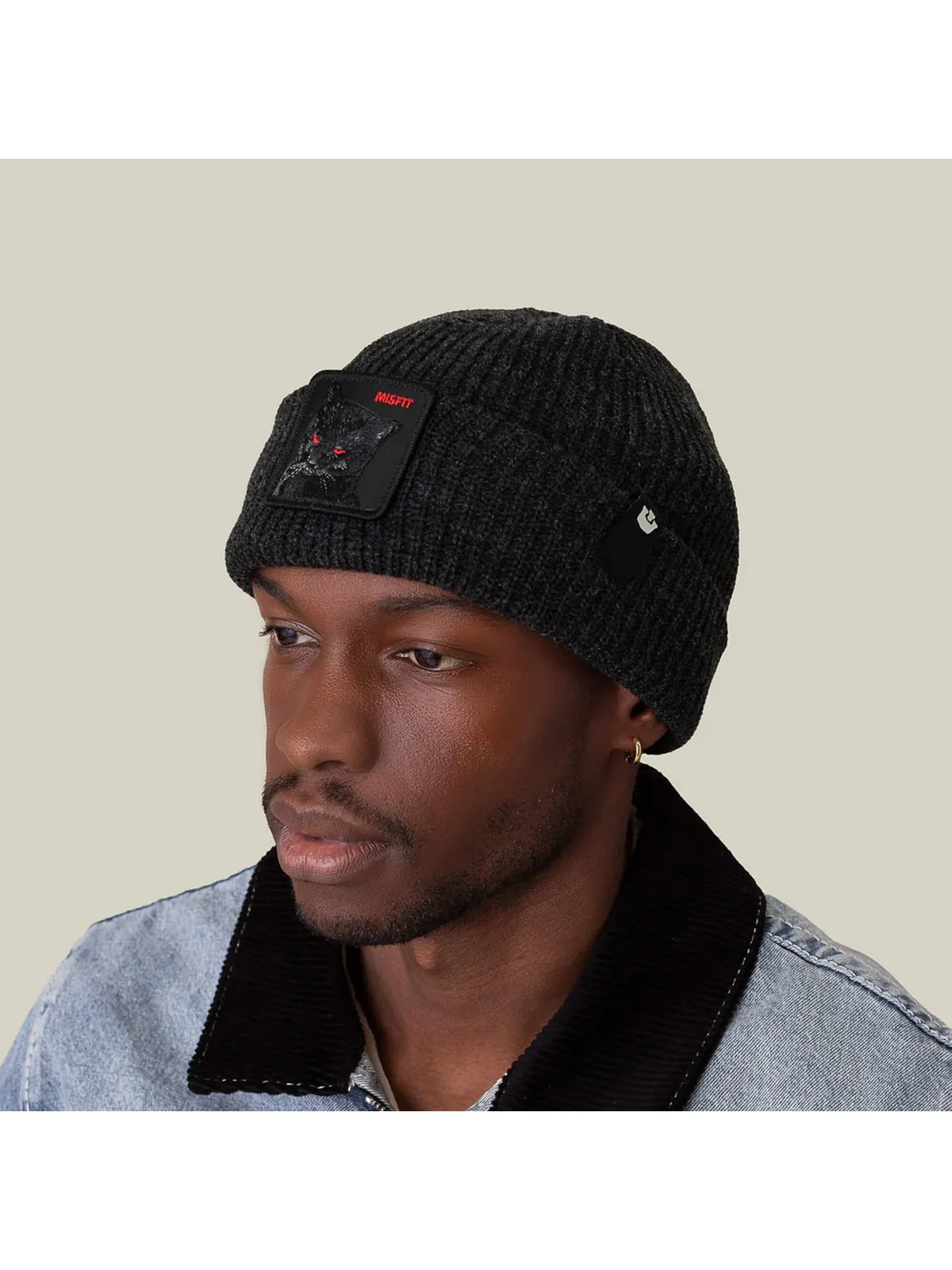 GOORIN BROS Cappello Uomo THE MISFIT BEANIE 107-2564 VOI VOID - Image 4