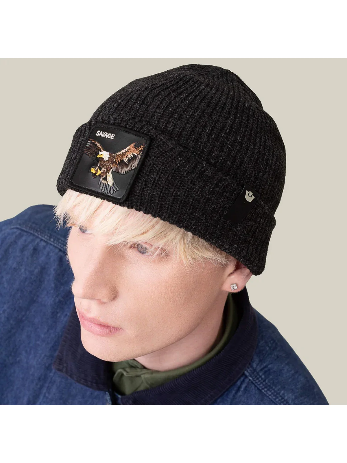 GOORIN BROS Cappello Uomo THE SAVAGE BEANIE 107-2568 VOI VOID - Image 4