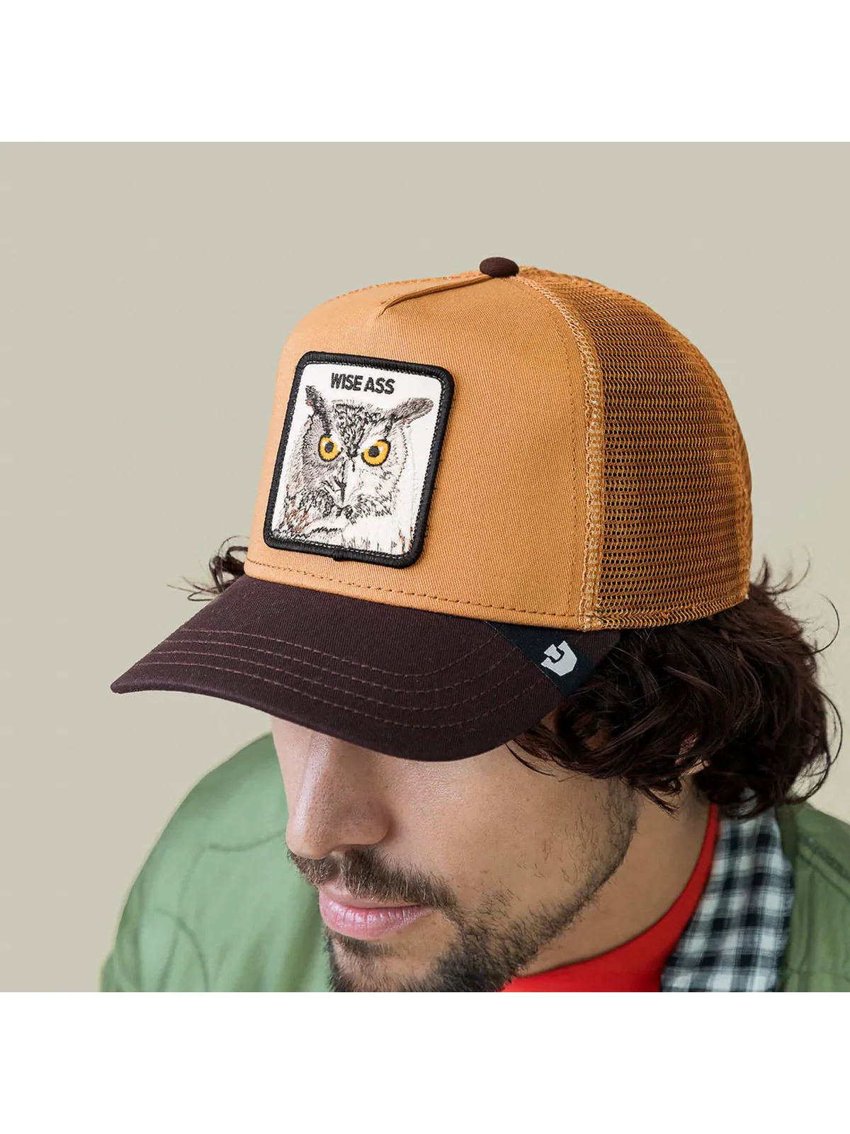 GOORIN BROS Cappello Uomo WISE ASS TRUCKER 101-2540 HEA HEAT / GROUND - Image 8
