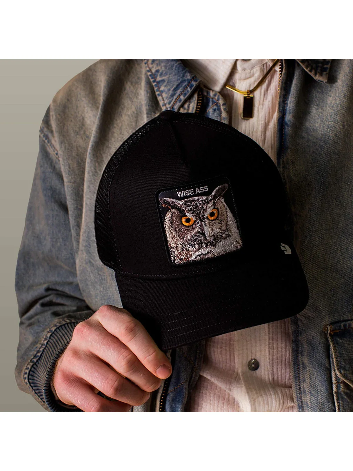 GOORIN BROS Cappello Uomo WISE ASS TRUCKER 101-2540 VOI VOID - Image 6