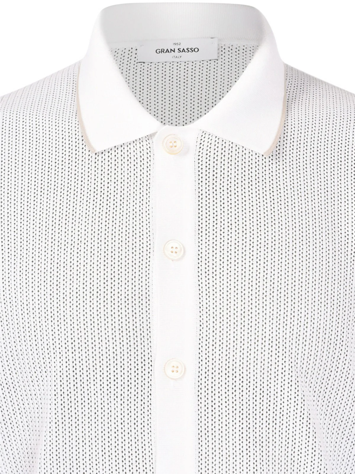 GRAN SASSO Camicia Uomo  57180/20612 002 Bianco - Image 3
