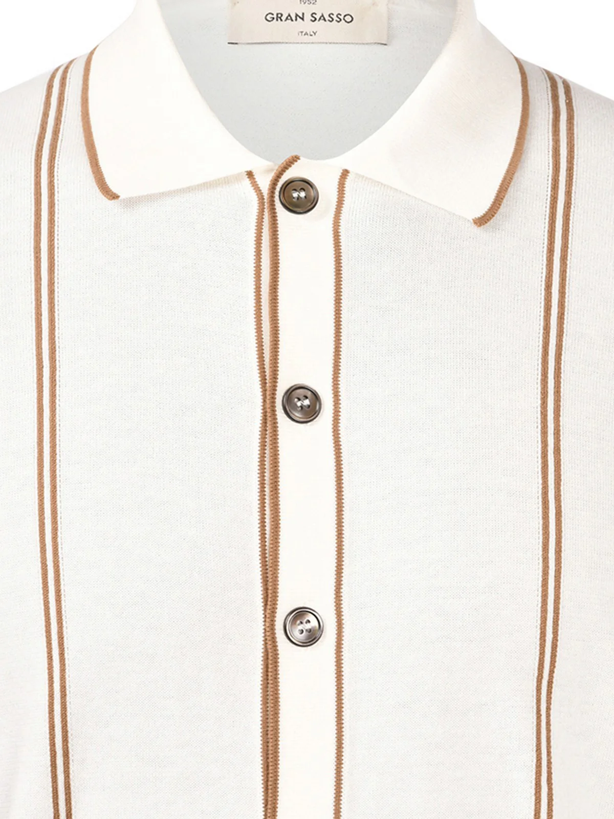 GRAN SASSO Camicia Uomo  59135/18041 005 Avorio - Image 4
