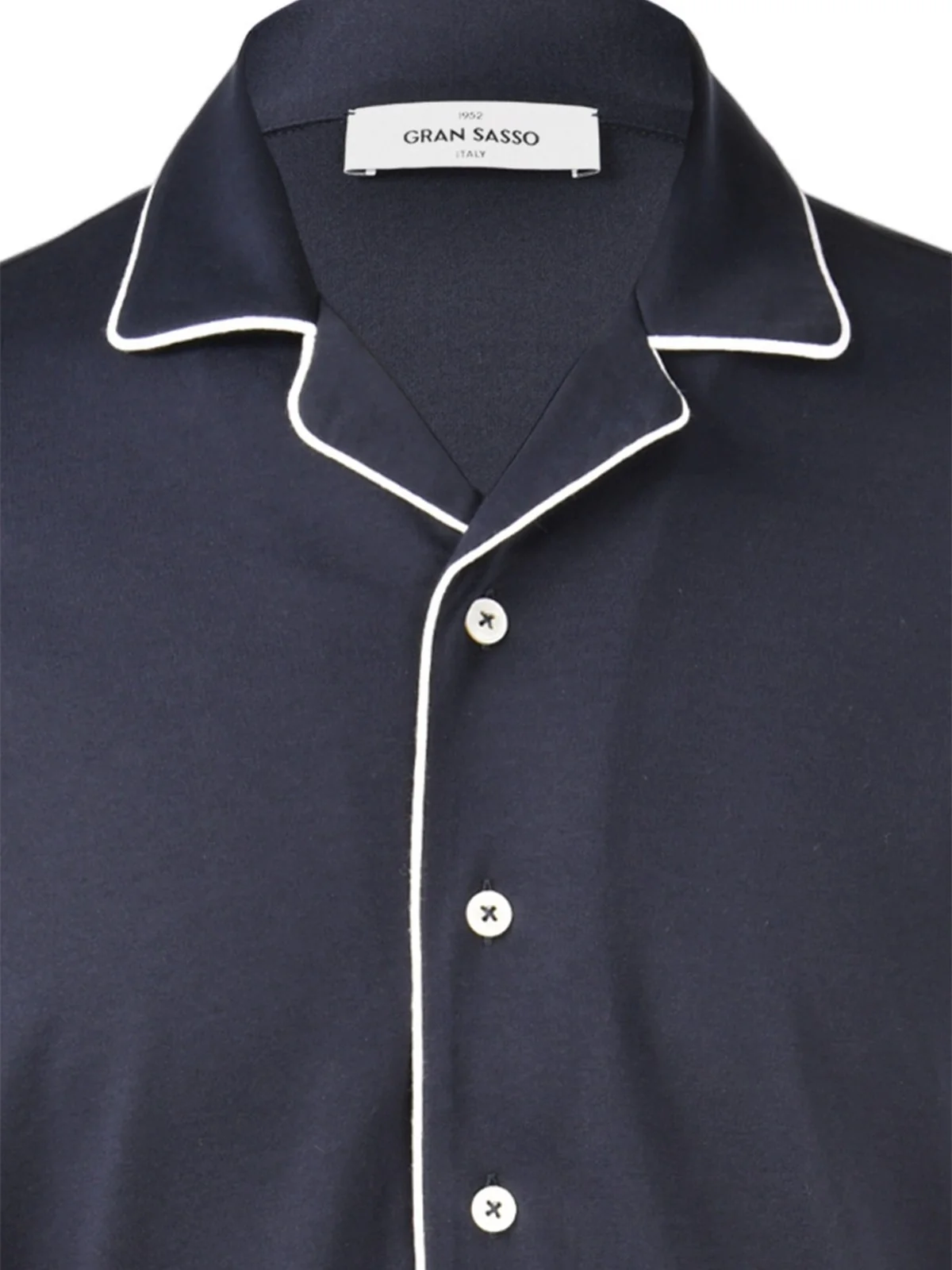 GRAN SASSO Camicia Uomo  60197/73718 590 Blu - Image 2