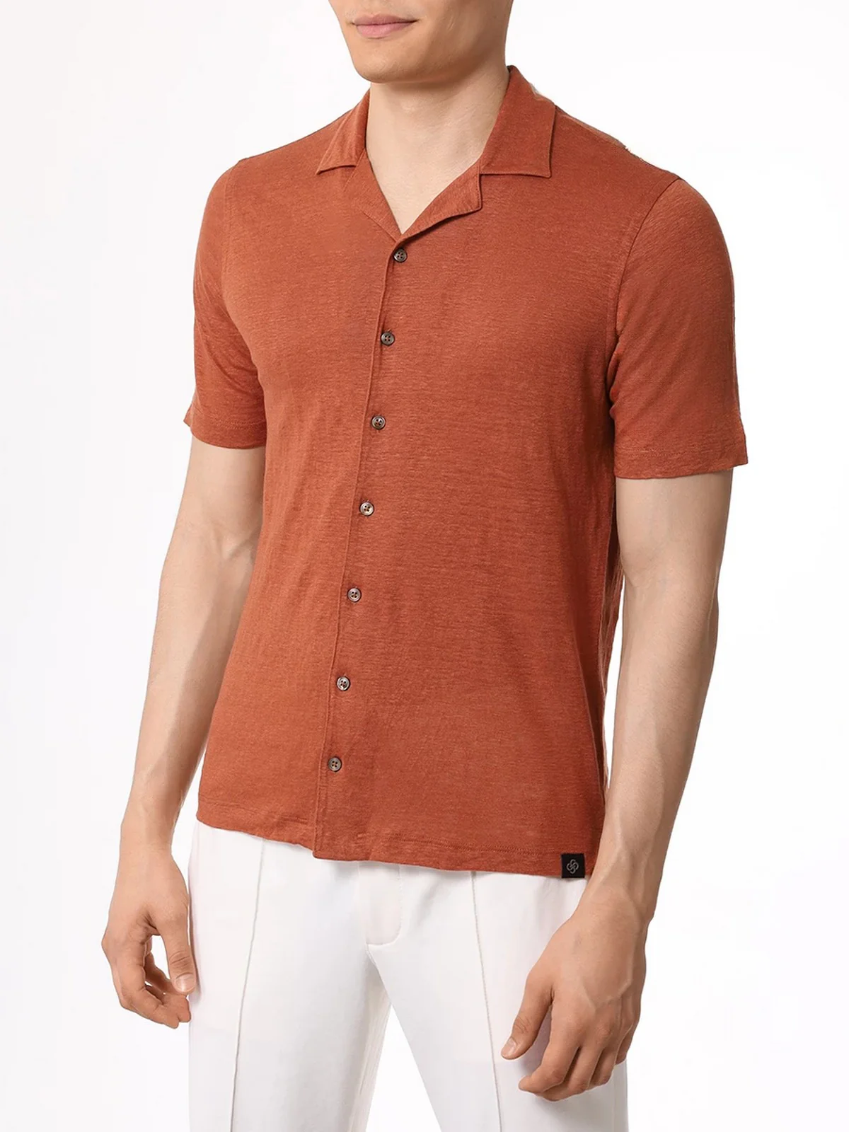 GRAN SASSO Camicia Uomo  60199/96800 161 Marrone - Image 4