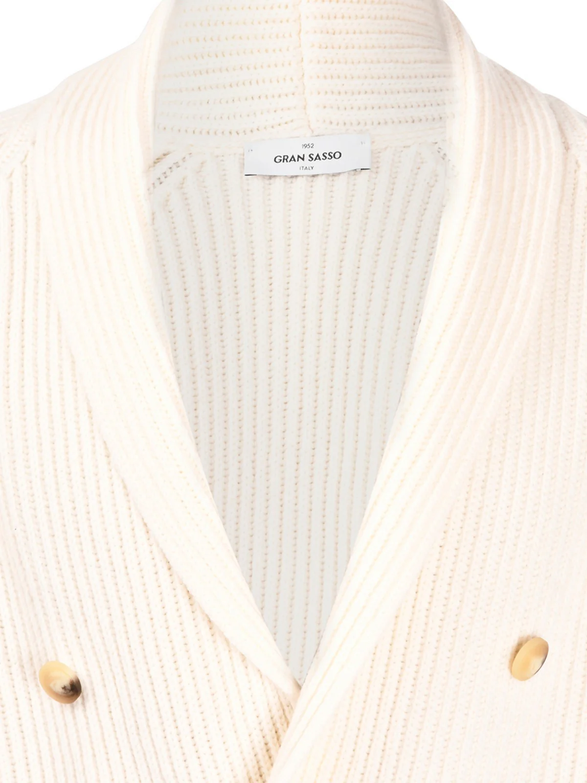 GRAN SASSO Cardigan Uomo  13183/25072 001 Bianco - Image 5