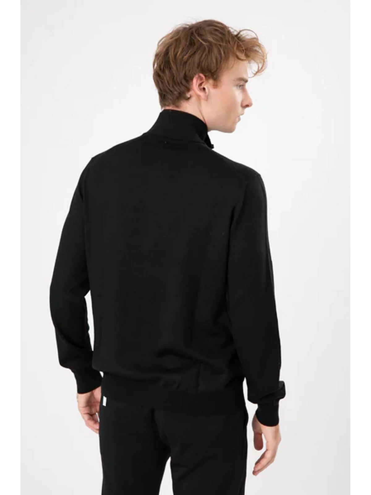 GRAN SASSO Cardigan Uomo  57142/14223 099 Nero - Image 5