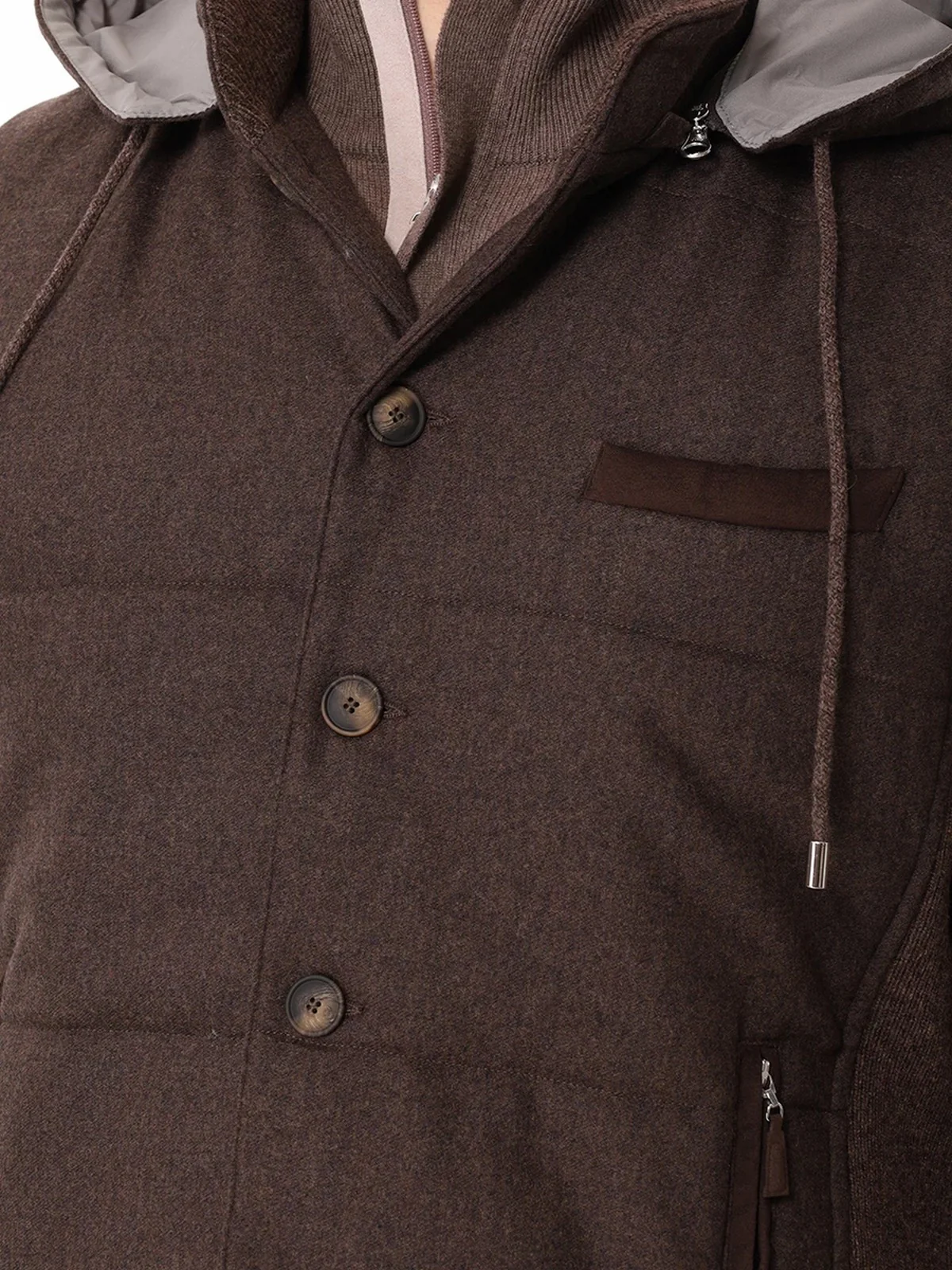 GRAN SASSO Gilet Uomo  23192/51303 194 Marrone - Image 3