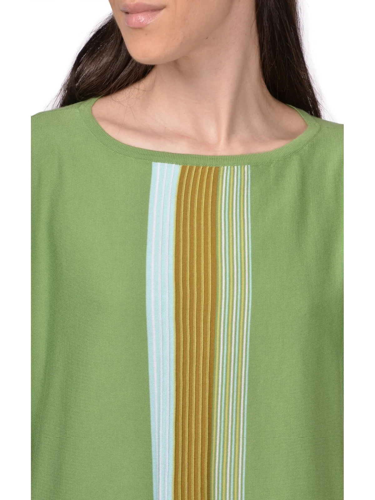 GRAN SASSO Maglia Donna  57261/14061 461 Verde - Image 3