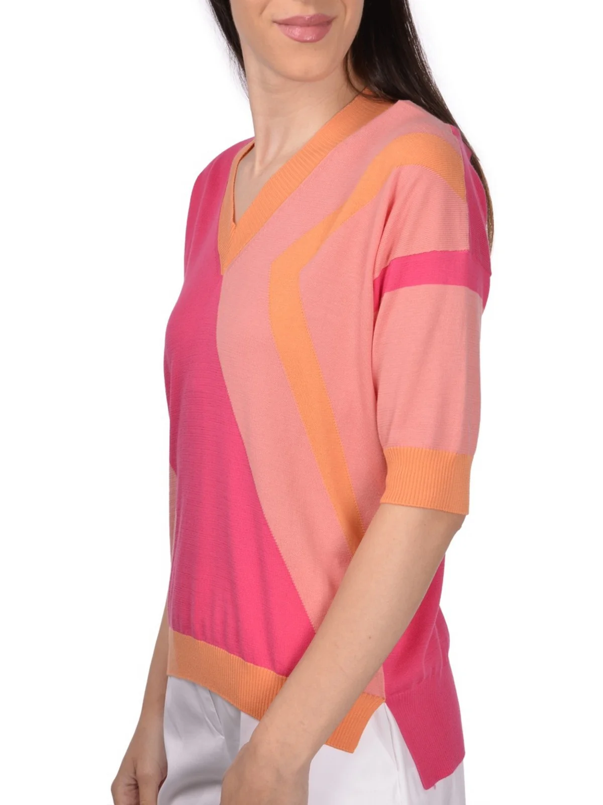 GRAN SASSO Maglia Donna  59202/14055 328 Rosa - Image 3