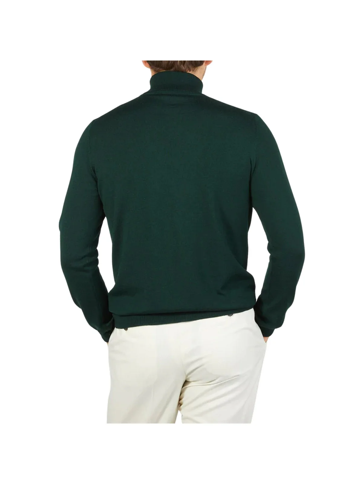 GRAN SASSO Maglione dolcevita Uomo  55157/14290 464 Verde - Image 3